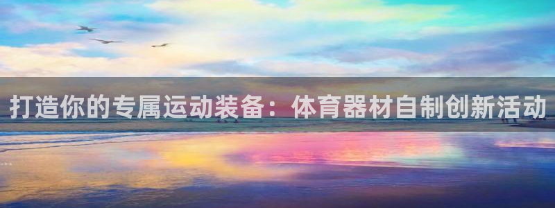 尊龙 am i blue：打造你的专属运动装备：体育器材自制