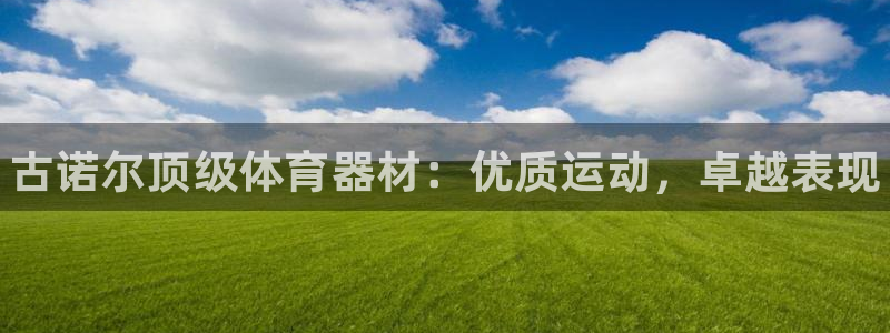 尊龙网站手机下载：古诺尔顶级体育器材：优质运动，卓越表现